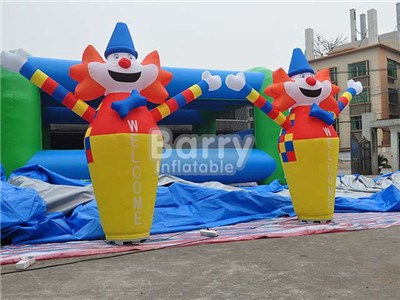 China supplier advertising blower dancer,clown wind air dancer for sale BY-AD-018